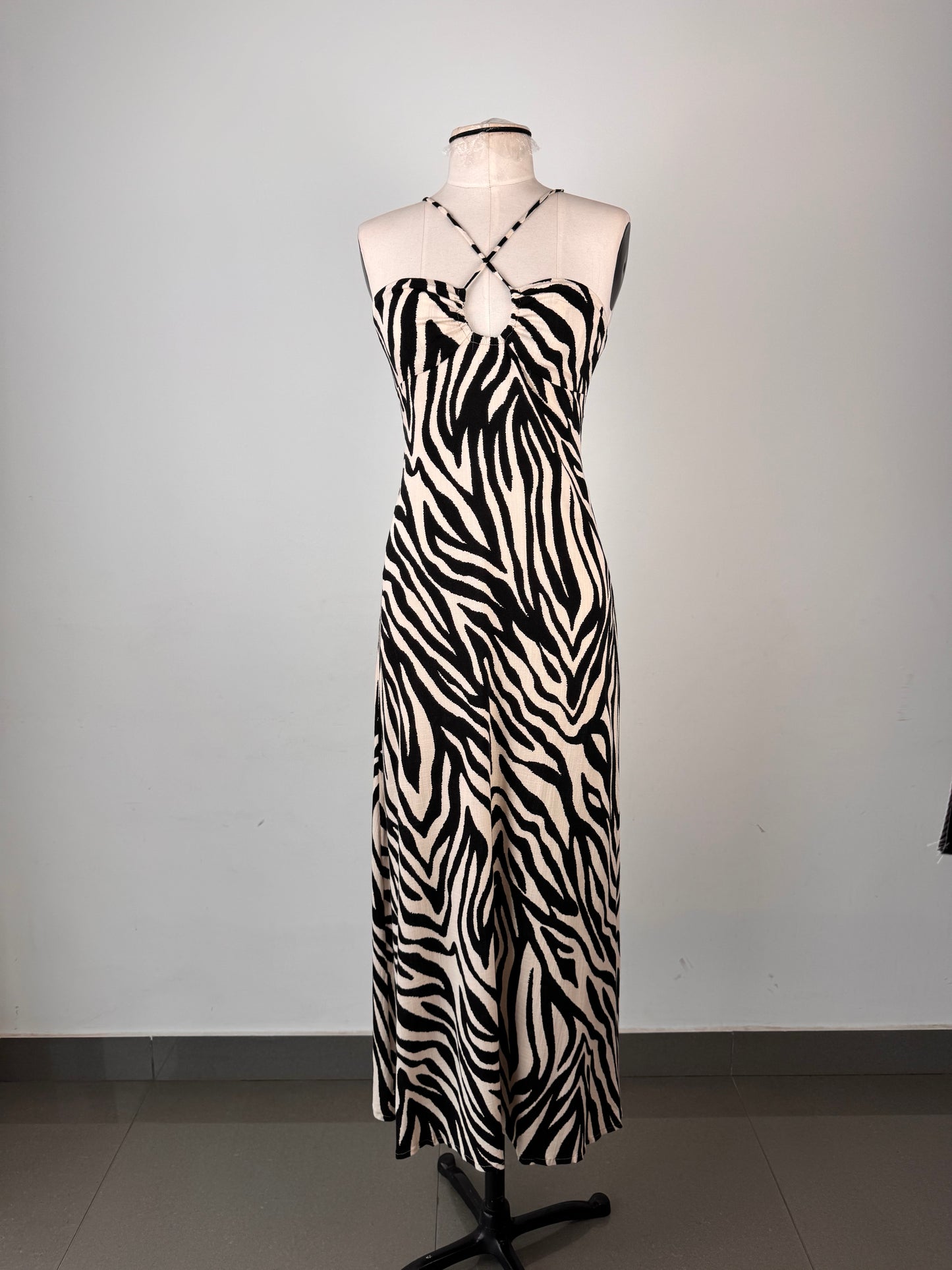 Vestido print zebra (sample)