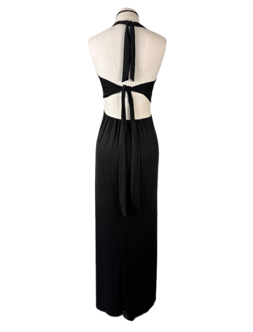 Vestido Nudo negro