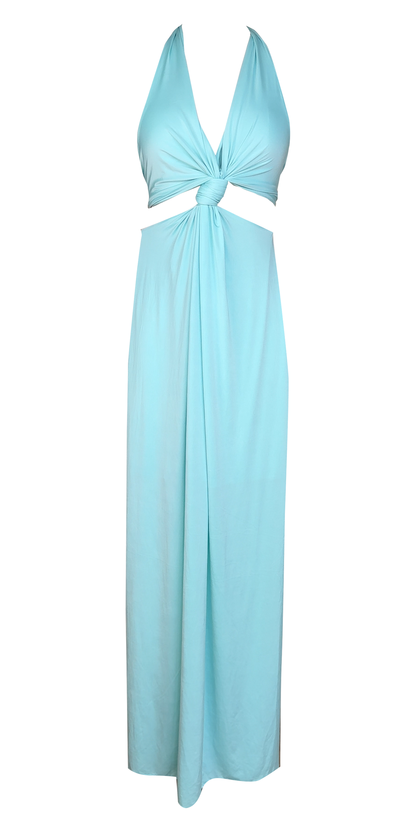 Vestido Nudo Aqua