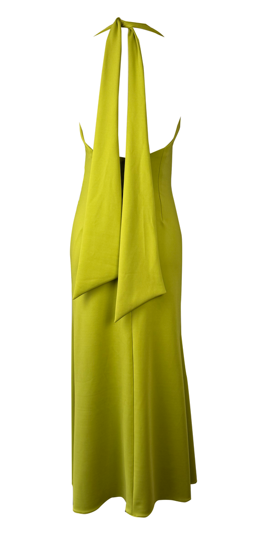 MUESTRA vestido verde